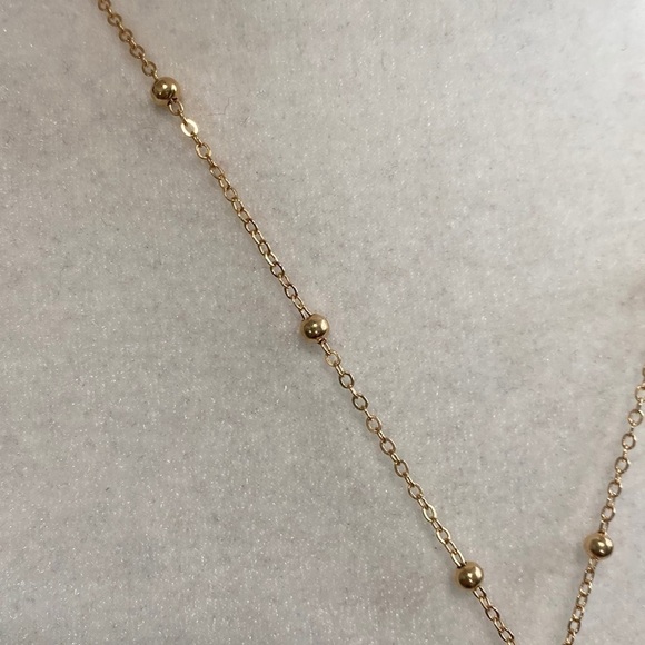 Louis Vuitton Lock Necklace Two Series #210 14K Gold Plated Chain - Picture 13 of 17